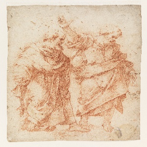 Drawing, Two Apostles, ca. 1750