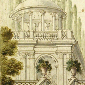 Drawing, Garden and Villa, 1650–1700