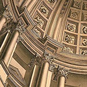 Drawing, Perspective Design for a Painted Dome and Cupola of a Church, 1700–1725