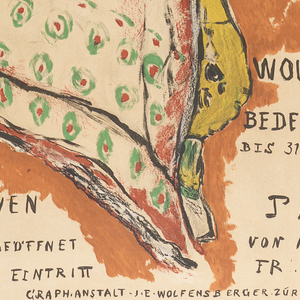 Poster, Ausstellung Jean Verhoeven, Kunst Salon Wolfburg, ca. 1915
