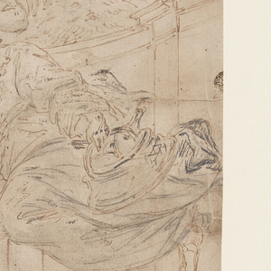 Drawing, Daniel in the Lion