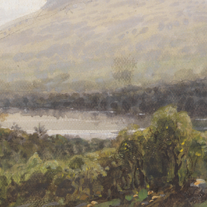Album Page, Adirondack Mountain View, 1860s–70s