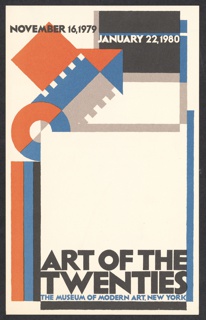 Archive Folder, Series 3: Exhibition Files, Sub-series 3.2: Exhibitions, Box 5, Folder 19