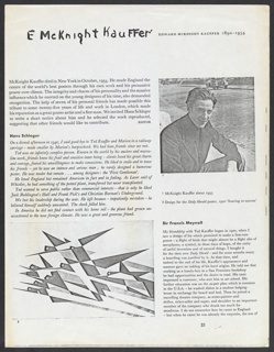 Archive Folder, Series 4: Published Materials and Editorial Coverage, Sub-series 4.3: Tributes and Obituaries, Box 6, Folder 37