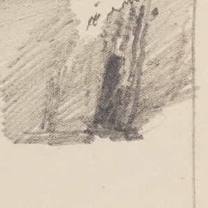 Sketchbook Folio, Unfinished Cliff Study, 1870–85