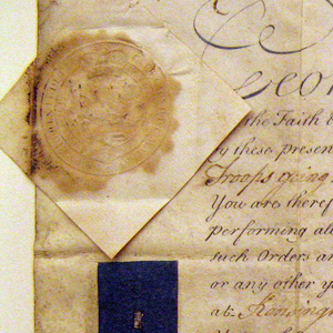 Manuscript Of Calligraphy, Authorization For the Appointment of a Military Surgeon, 1768–88