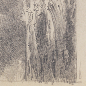 Sketchbook Folio, Quick Study of Waves on Cliffs, 1885–1902