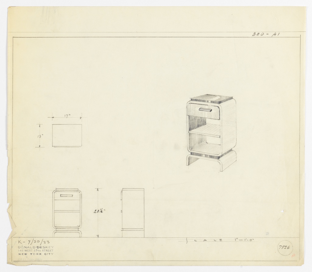 Drawing, Night Table