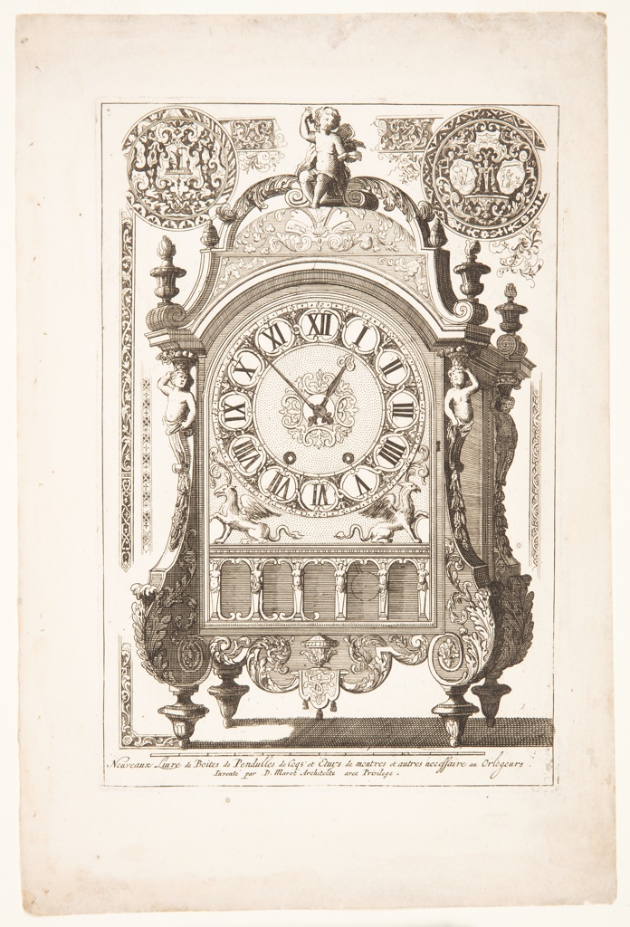 Print, Design for a table clock