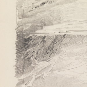 Sketchbook Folio, Beach with Cliffs, after 1878