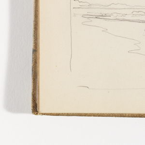 Sketchbook Folio, Contours of Waves on Beach, after 1878