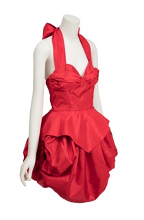 Red Haute Couture Dress