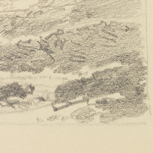 Sketchbook Folio, Rocky Shore with Breaking Waves, 1885–90