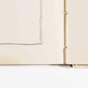 Sketchbook Folio, Unfinished Mountain Contour, 1885–1902