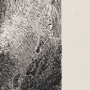 Sketchbook Folio, Close Study of Waves on Rocks, 1890–1900