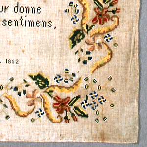 Sampler (France), 1852