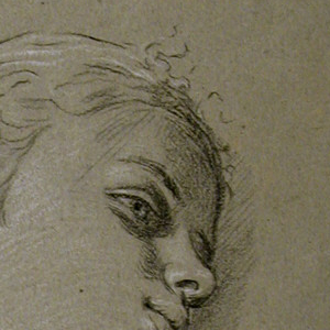 Drawing, Head of an Italian girl, ca. 1885