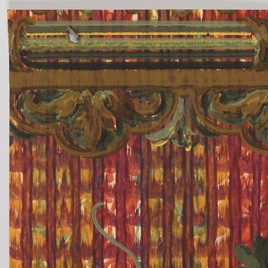 Sidewall With Printed Frieze (France), 1928–29