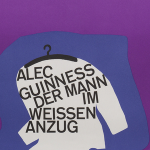 Poster, Der Mann im weißen Anzug (The Man in the White Suit), ca. 1956