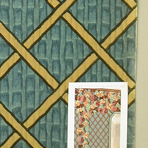 Sidewall With Applied Room Illustration (France), 1928–29