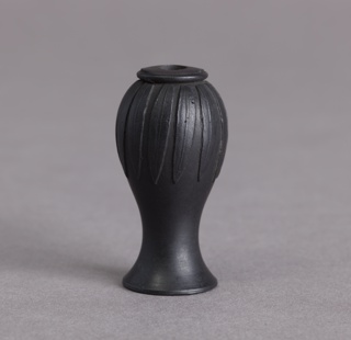 Black Basalt Covered Urn Urn