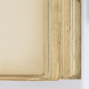 Album Page, Fleet of Man-of-War, possibly 1887