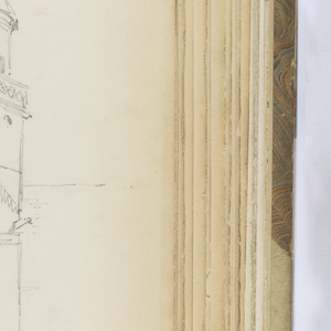 Album Page, Studies of Buildings and Ornament, Freudenstadt, September 13, 1887