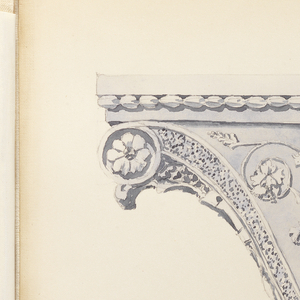 Album Page, Modillion, Museum at Verona, October 8, 1887