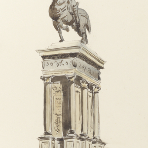 Album Page, Statue of Bartolomeo Colleoni, Venice, October 22, 1887