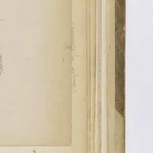 Album Page, Modillion from the Bargello, Florence, November 7, 1887