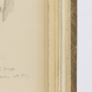Album Page, Cloister of Saint Lorenzo, Florence, November 13, 1887