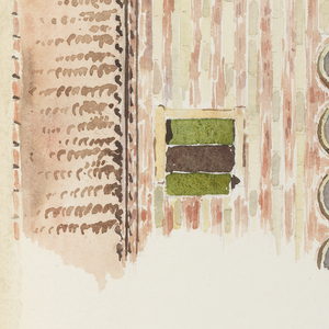 Album Page, Cloister of Cathedral, Verona, October 4, 1888