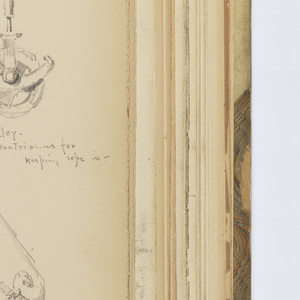 Album Page, Sketches from  Coucy-le-Château, June 1, 1887