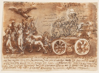 Drawing, Design for plate 2