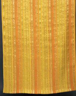 Textile, Theater Curtain for the DuPont Pavilion, New York World's Fair, Flushing Meadows, New York