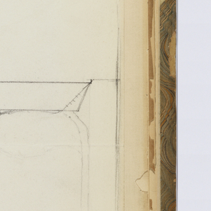 Album Page, Wooden Bracket, Pisa, late 19th century