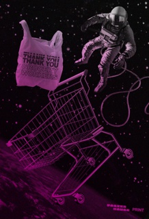 Digital Poster, Thank You Grocery Workers