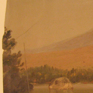 Drawing, Mt. Katahdin from Togue Pond, 1875–80