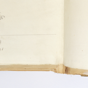 Album Page, Profile of Molding, late 19th century