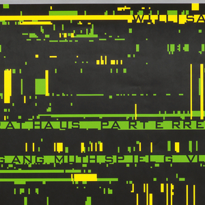Poster, Jazz Willisau:  Echoes of Techno, 2000