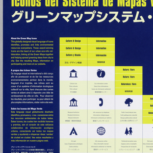 Poster, Green Map System Icons © 1999, after 1999