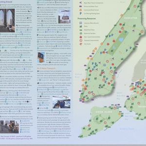 Poster, The Powerful Green Map of NYC: Energy and NYC, after 2006