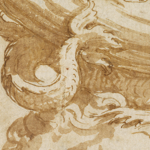 Drawing, Design for a Saltcellar, 1524–46