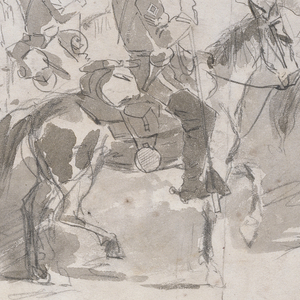Drawing, General McClellan