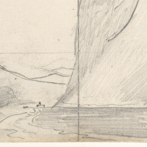 Drawing, Study for "Cape Trinity, Saguenay River", 1904