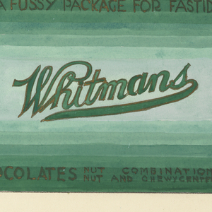 Drawing, Design for Packaging, Whitman