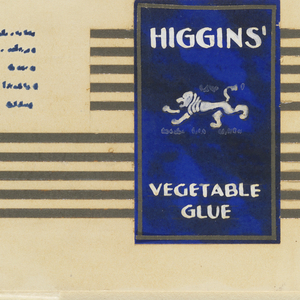 Drawing, Design for Product Label, Higgins