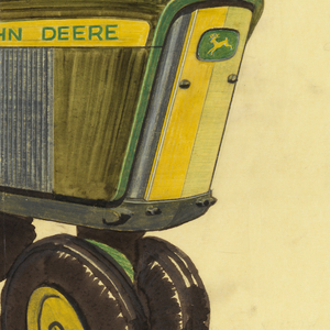 Drawing, Design for a Tractor, February 2, 1959