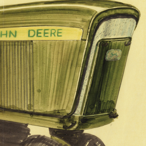 Drawing, Tractor, Model 720, front and side screens, for John Deere, January 30, 1959
