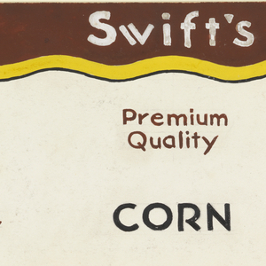 Drawing, Product Label for Corn, Swift and Co., January 31, 1931